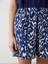 Yeni Sezon Beli Lastikli Desenli Kadın Şort 3