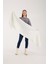 Unisex Puffy Düz Renk Şal Atkı 8
