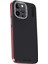 iPhone 15 Pro Kılıf Aramid 600D Kevlar Karbon Fiber Magsafe Kapak - Kırmızı 1