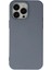 iPhone 15 Pro Max Kılıf Nano Içi Kadife Silikon - Gri 1