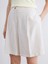 Yeni Sezon Beli Lastikli Kadın Pileli Şort 3