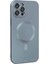 iPhone 12 Pro Max Kılıf Moshi Lens Magneticsafe Silikon - Sierra Blue 2