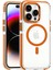 iPhone 15 Pro Max Bella Magsafe Kapak - Turuncu 1
