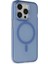 iPhone 15 Pro Max Frost Standlı Magsafe Kapak - Sierra Blue 2