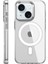 iPhone 15 Pro Kılıf Crystal Magsafe Kapak - Şeffaf 1