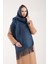 Unisex Puffy Düz Renk Şal Atkı 5