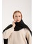 Unisex Puffy Düz Renk Şal Atkı 7