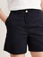 Yeni Sezon Petite Standart Fit Gabardin Kadın Şort 3