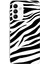 Samsung Galaxy A05S Uyumlu Zebra Tasarımlı Baskılı Silikon Kılıf 1