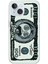 iPhone 15 Uyumlu Morty Dolar Baskılı Silikon Kılıf 1