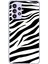 Samsung Galaxy A52 - A52S Uyumlu Zebra Tasarımlı Baskılı Silikon Kılıf 1