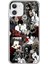 iPhone 11 Uyumlu Death Note Kolaj Tasarımlı Baskılı Silikon Kılıf 1