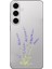 Galaxy S24 Fe Uyumlu Lavanta Çiçek Tasarımlı Baskılı Silikon Kılıf 1