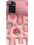 Redmi Note 11 - 11S Uyumlu Çilekli Pasta Baskılı Silikon Kılıf 1