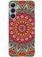 Samsung Galaxy A25 Uyumlu Mandala Baskılı Silikon Kılıf 1