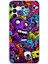 Samsung Galaxy A04S Uyumlu Psikodeli Renkli Canavarlar Baskılı Silikon Kılıf 1