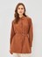 Yeni Sezon Düz Uzun Kollu Kadın Gömlek Tunik 1