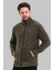 5015 Erkek Haki Polar Hırka 1