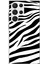 Samsung Galaxy S22 Ultra Uyumlu Zebra Tasarımlı Baskılı Silikon Kılıf 1