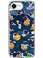 iPhone 16E Uyumlu Minik Astronotlar Uzayda Baskılı Silikon Kılıf 1