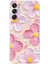 Samsung Galaxy A24 Uyumlu Pembe Beyaz Çiçekler Sulu Boya Baskılı Silikon Kılıf 1