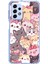 Samsung Galaxy A33 Uyumlu Sevimli Kediler Baskılı Silikon Kılıf 1