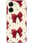 Vivo Y16 Uyumlu Büyük Kırmızı Fiyonklar Baskılı Silikon Kılıf 1