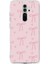 Redmi Note 8 Pro Uyumlu Pembe Kalpli Fiyonklar Baskılı Silikon Kılıf 1