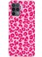 Oppo Reno 5 Lite Uyumlu Pembe Leopar Tasarımlı Baskılı Silikon Kılıf 1