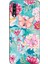Samsung Galaxy A70 Uyumlu Kelebekler ve Çiçekler Baskılı Silikon Kılıf 1