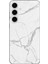 Galaxy S24 Fe Uyumlu Gri Mermer Baskılı Silikon Kılıf 1