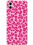Samsung Galaxy A04 Uyumlu Pembe Leopar Tasarımlı Baskılı Silikon Kılıf 1