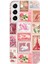 Samsung Galaxy S22 Uyumlu Pembe Posta Pulları Baskılı Silikon Kılıf 1