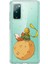 Samsung Galaxy S20 Fe Uyumlu Küçük Prens Gezegen Boa Tasarımlı Baskılı Silikon Kılıf 1