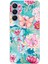 Samsung Galaxy A25 Uyumlu Kelebekler ve Çiçekler Baskılı Silikon Kılıf 1