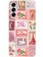 Samsung Galaxy A14 Uyumlu Pembe Posta Pulları Baskılı Silikon Kılıf 1