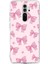 Redmi Note 8 Pro Uyumlu Pembe Fiyonklar Baskılı Silikon Kılıf 1
