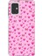 Samsung Galaxy M31S Uyumlu Pembe Minik Kalpler Baskılı Silikon Kılıf 1