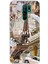 Redmi 9 Uyumlu Paris Kolaj Baskılı Silikon Kılıf 1