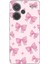 Redmi Note 13 Pro Plus 5g Uyumlu Pembe Fiyonklar Baskılı Silikon Kılıf 1