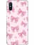 Redmi 9A Uyumlu Pembe Fiyonklar Baskılı Silikon Kılıf 1