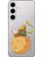 Galaxy S24 Fe Uyumlu Küçük Prens Gezegen Boa Tasarımlı Baskılı Silikon Kılıf 1
