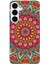 Samsung Galaxy S25 Fe Uyumlu Mandala Baskılı Silikon Kılıf 1