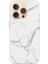 iPhone 16 Pro Uyumlu Gri Mermer Baskılı Silikon Kılıf 1