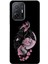 Xiaomi Mi 11T - 11T Pro Uyumlu Pembe Siyah Yılan Baskılı Silikon Kılıf 1