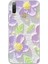 General Mobile Gm 10 Uyumlu Mor Papatyalar Sulu Boya Baskılı Silikon Kılıf 1