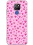 General Mobile Gm 20 Uyumlu Pembe Minik Kalpler Baskılı Silikon Kılıf 1