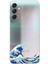 Samsung Galaxy A24 Uyumlu Kanagawa Oki Nami Ura Dalgası Tasarımlı Baskılı Silikon Kılıf 1
