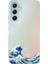 Samsung Galaxy A34 Uyumlu Kanagawa Oki Nami Ura Dalgası Tasarımlı Baskılı Silikon Kılıf 1