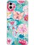 Samsung Galaxy A04 Uyumlu Kelebekler ve Çiçekler Baskılı Silikon Kılıf 1